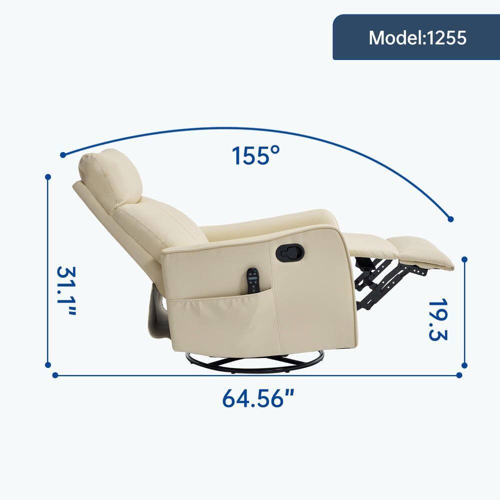 Model: 1255  
155°  
31.1"  
19.3"  
64.56"