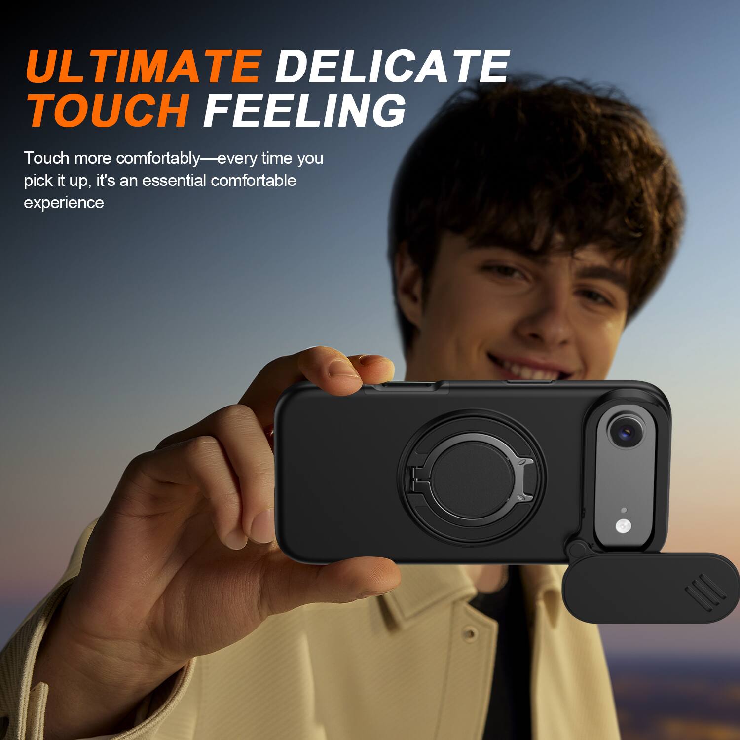 ULTIMATE DELICATE TOUCH FEELING

Touch more comfortably—every time you pick it up, it's an essential comfortable experience