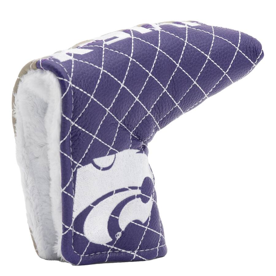 Team Golf Kansas State Wildcats Quilted Blade Putter Cover Multicolor team-golf-kansas-state-wildcats-quilted-blade-putter-cover-multicolor