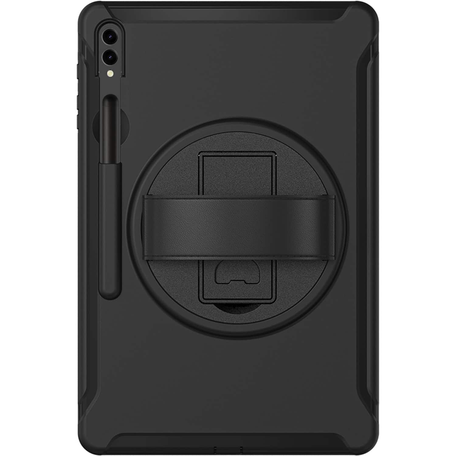 SaharaCase - Protection Hand Strap Series Case for Samsung Galaxy Tab S10+, Tab S9+, Tab S9 FE+, and Tab S8+ - Black