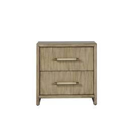 American Woodcrafters - Arlington 2-Drawer Nightstand - Nutmeg - Brown