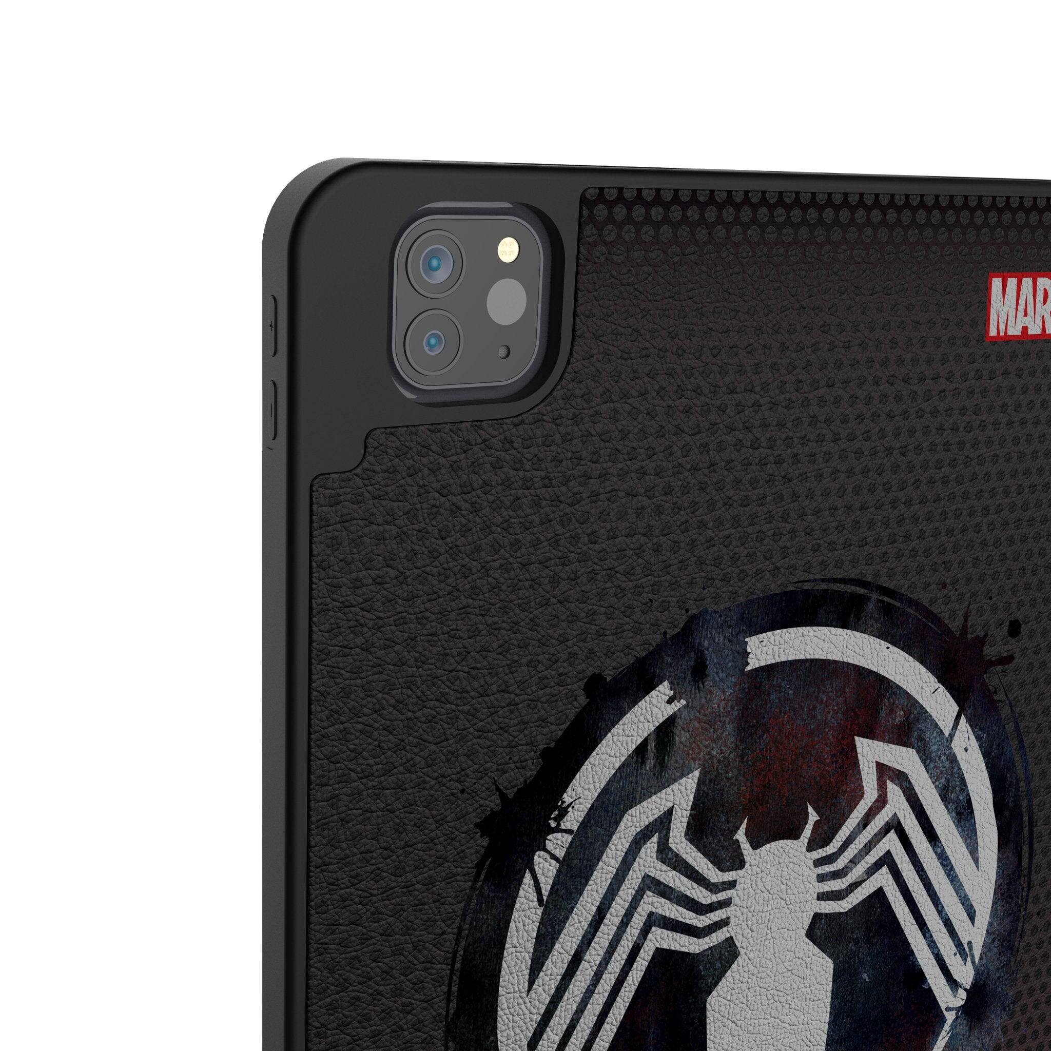 Left. Keyscaper - Marvel Grid Tablet Case - Apple iPad Pro 11in (M4) - Venom.