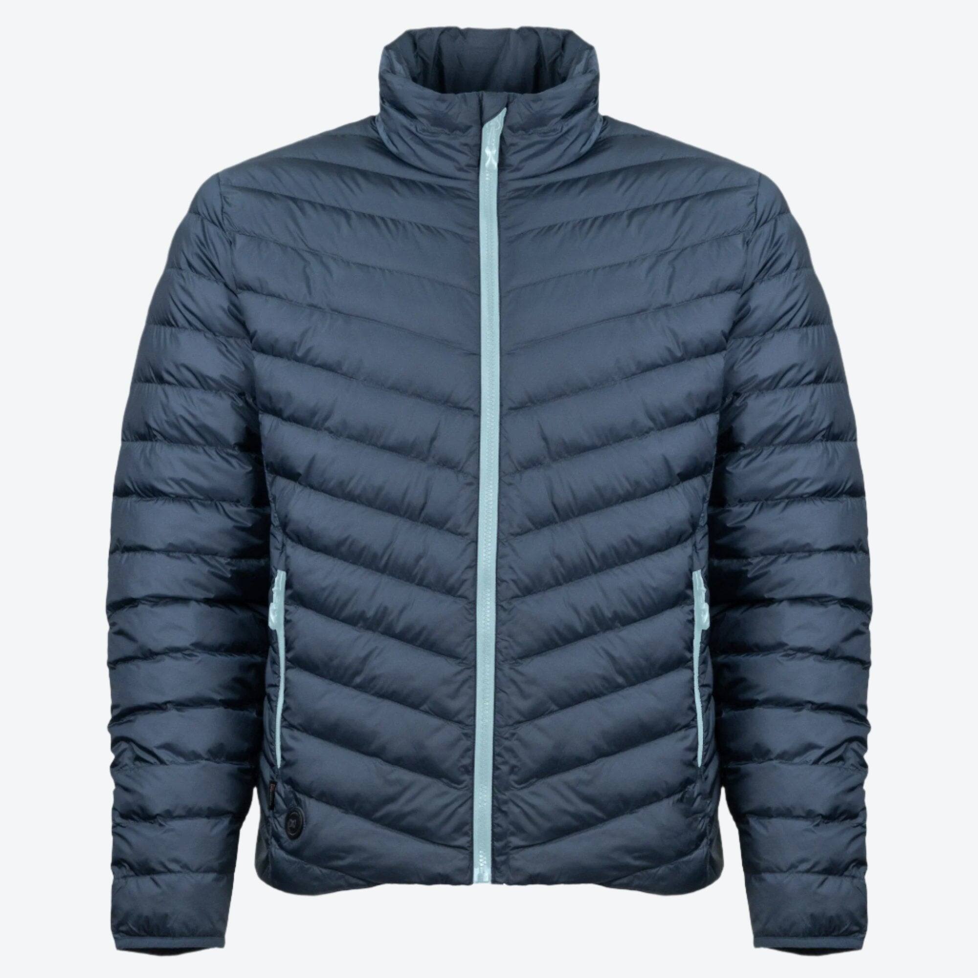 Alt View 6. Mobile Warming - Men's Backcountry Xtera Heated Jacket - Arctic Blue.