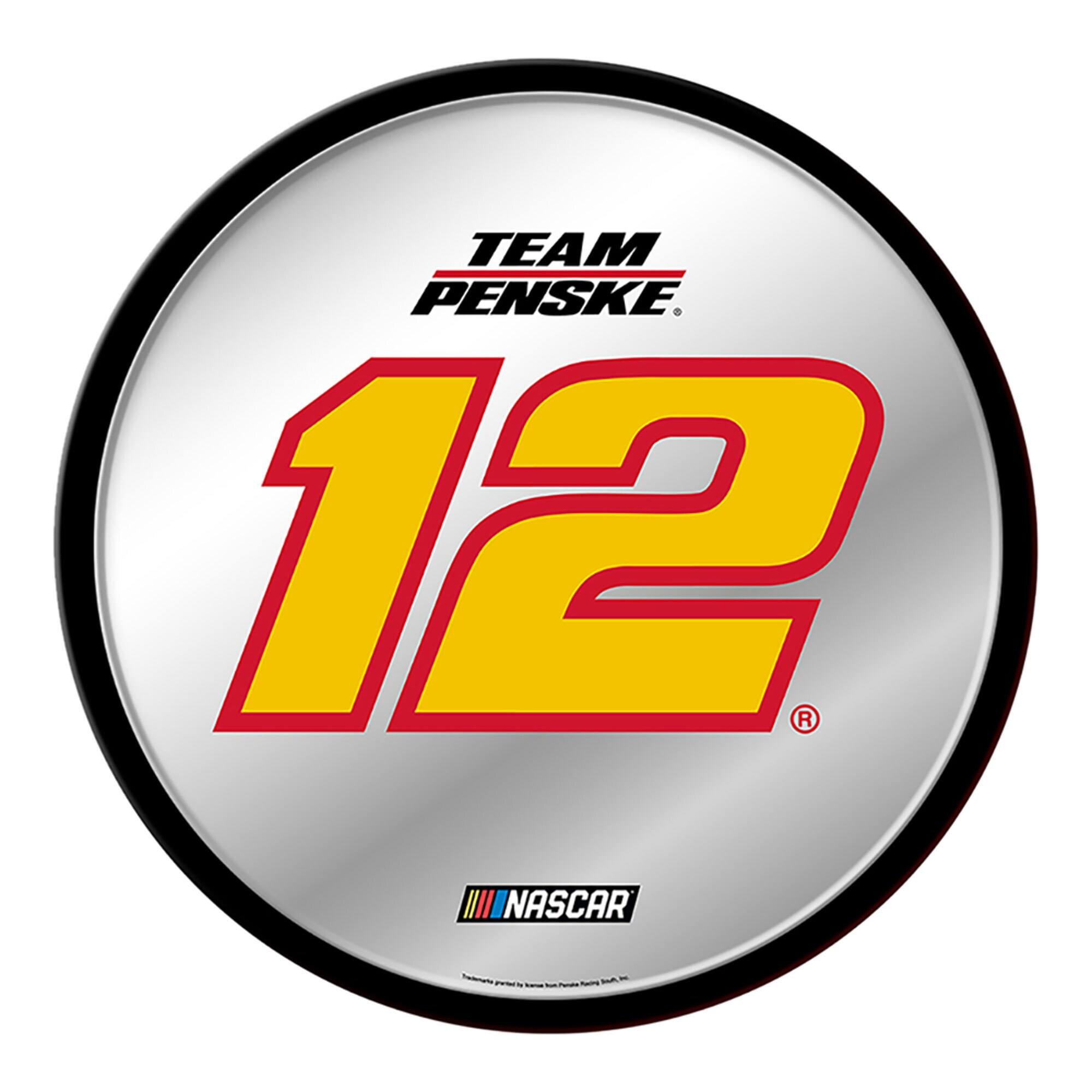 Ryan Blaney 17.5" Modern Disc Mirrored Wall Sign