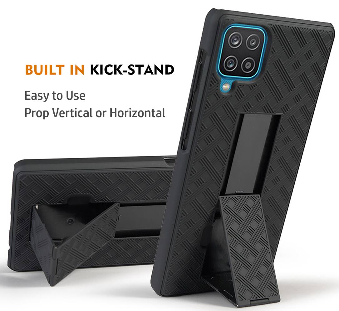 BUILT IN KICK-STAND  
Easy to Use  
Prop Vertical or Horizontal