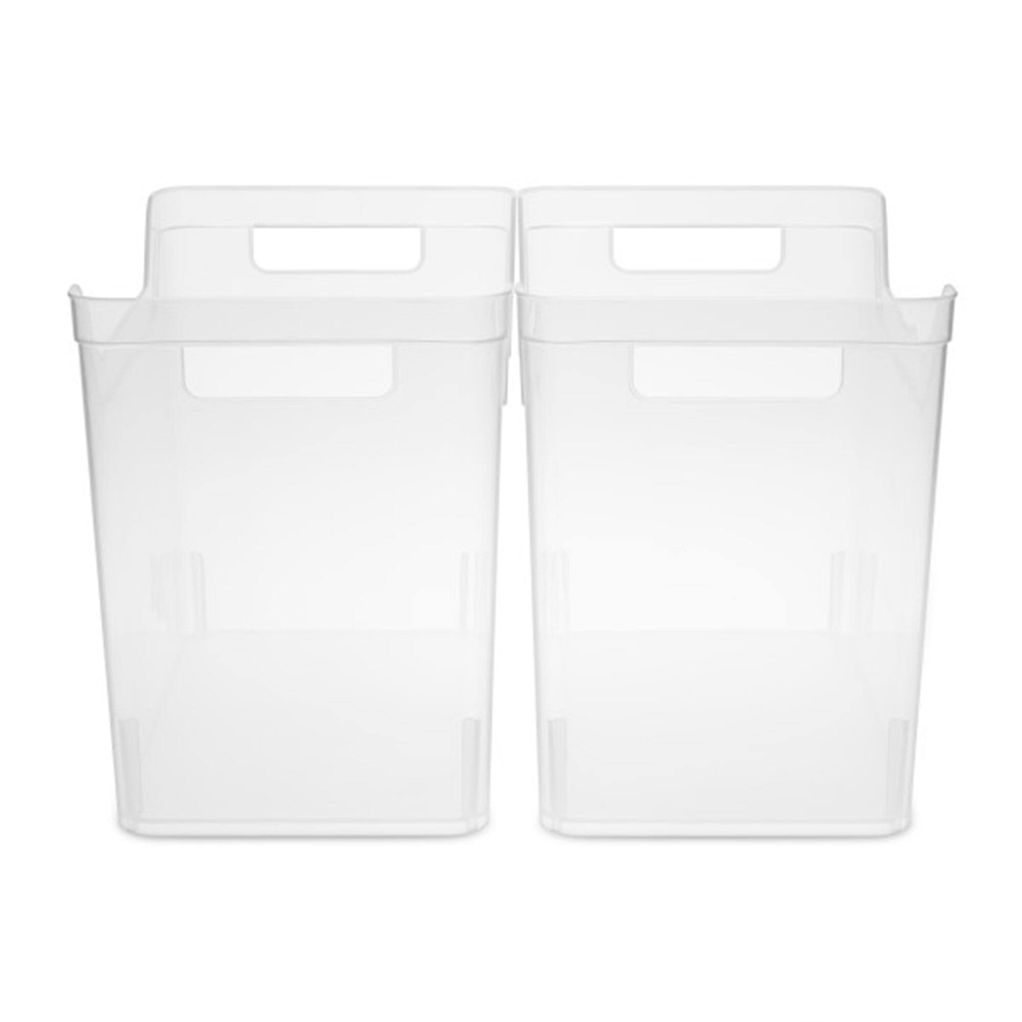 Alt View 3. Sterilite - Sterilite Medium Shelf Home Storage Organizing Plastic Container, 6 Pack, Clear - Clear.