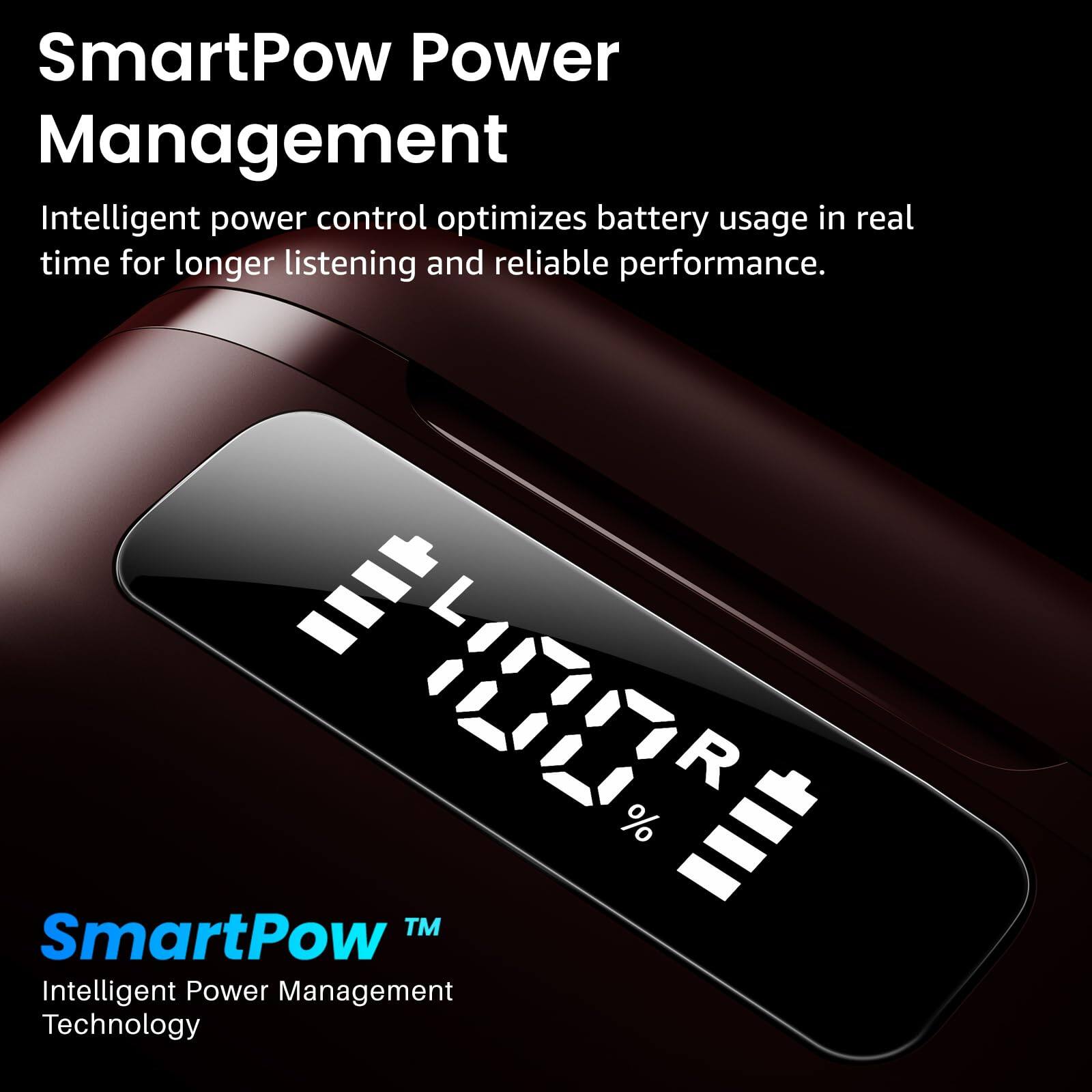 SmartPow Power Management

Intelligent power control optimizes battery usage in real time for longer listening and reliable performance.

SmartPow™ Intelligent Power Management Technology