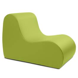 Jaxx - Midtown Large Classroom Soft Foam Chair - Premium Vinyl Cover - Green