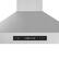 Alt View 3. Forno Appliances - Venezia 36" Wall-Mounted Range Hood with Touch Controls and Baffle Filters - Stainless Steel.