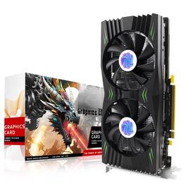 Dazzling Pops - RX 580 Graphics Card 2048SP GDDR5 PC Gaming Video Card 3*DP 1*HDMI PCI Express 3.0 with Freeze Fan Stop