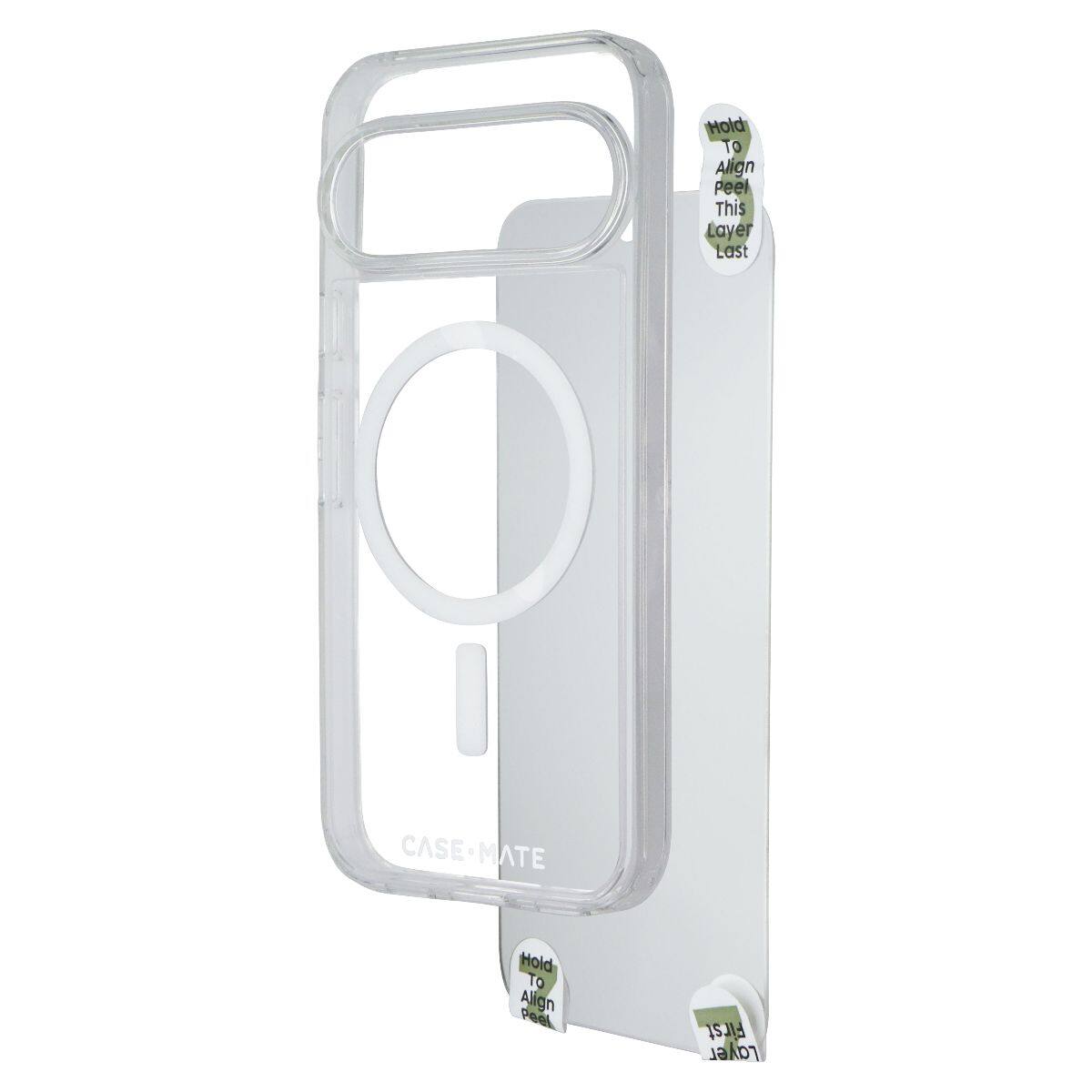 Hold TO Align Peel This Layer Last  
5 CASE MATE  
Hold TO Align Peel First Layer