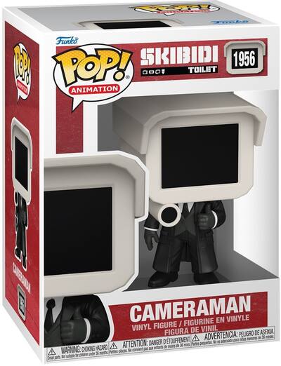 Funko Pop! Vinyl: Skibidi Toilet - Cameraman Funko Pop! Vinyl: Skibidi Toilet - Cameraman