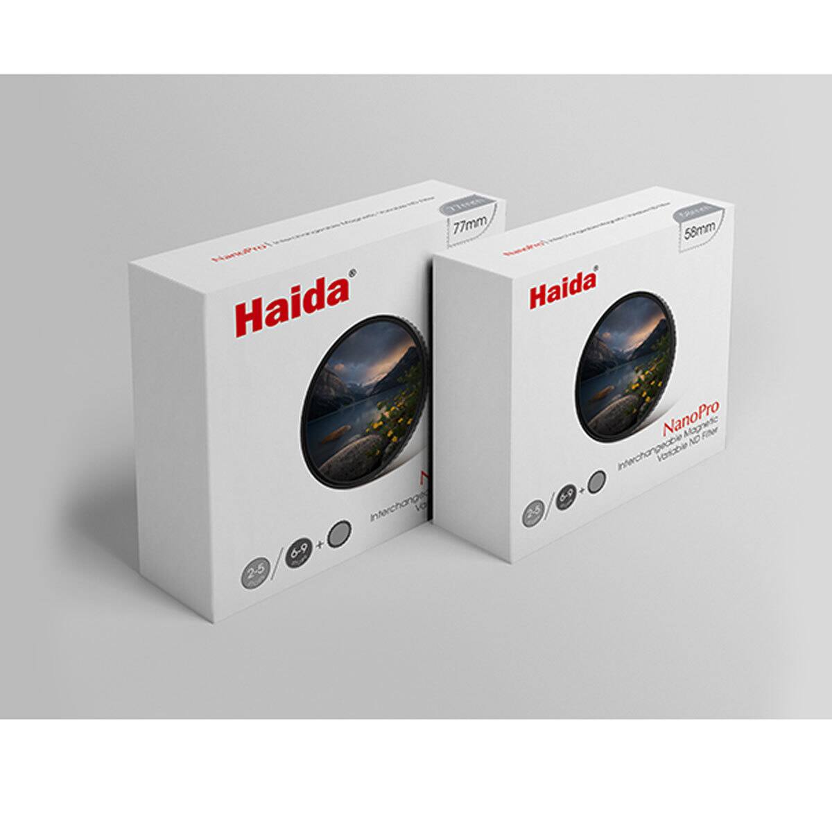77mm 58mm Haida Haida NanoPro Four ND Interchangeable i 60 Interchange I 2.5 + 6-9 2-5