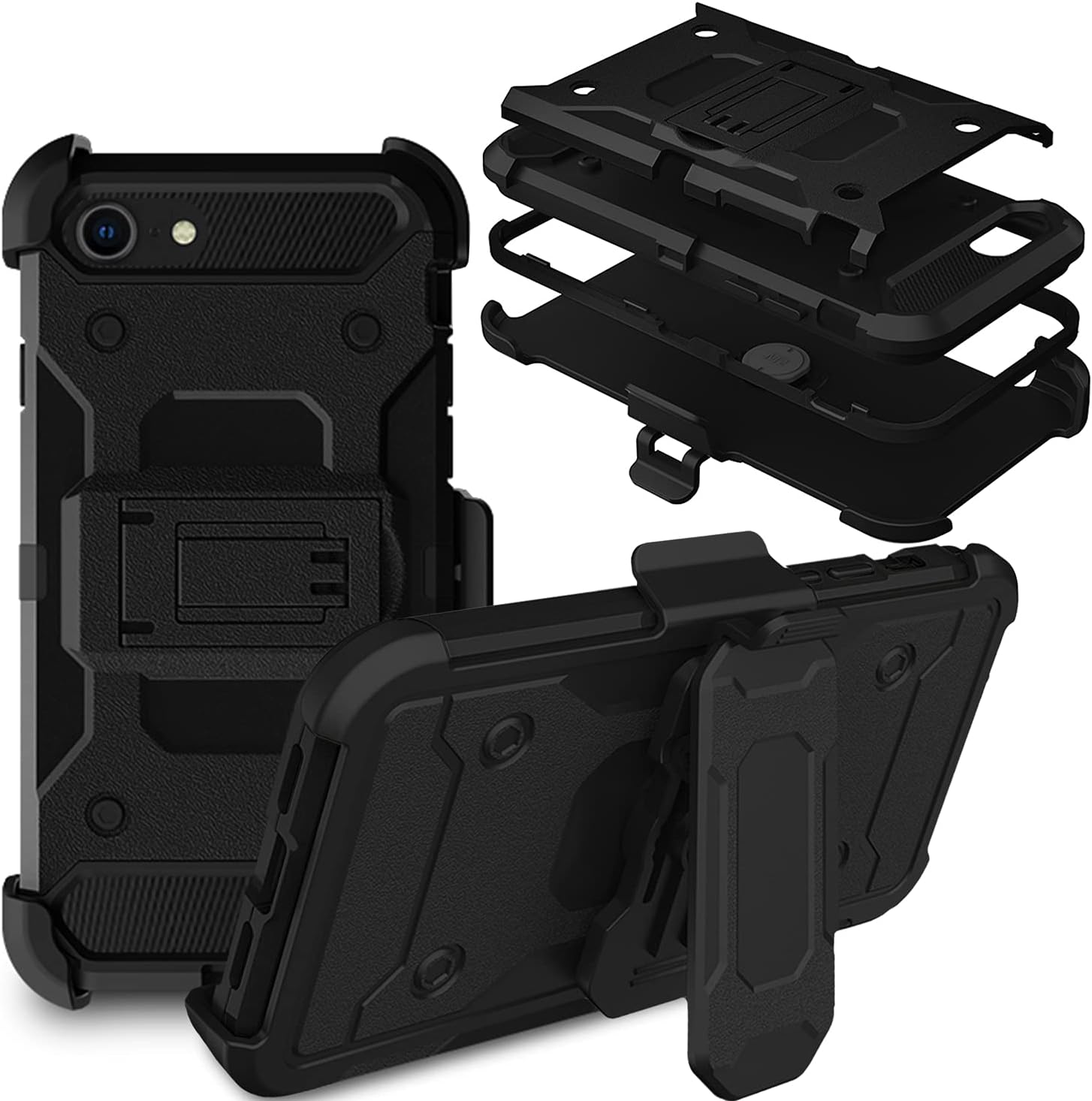 Black(With Holster)