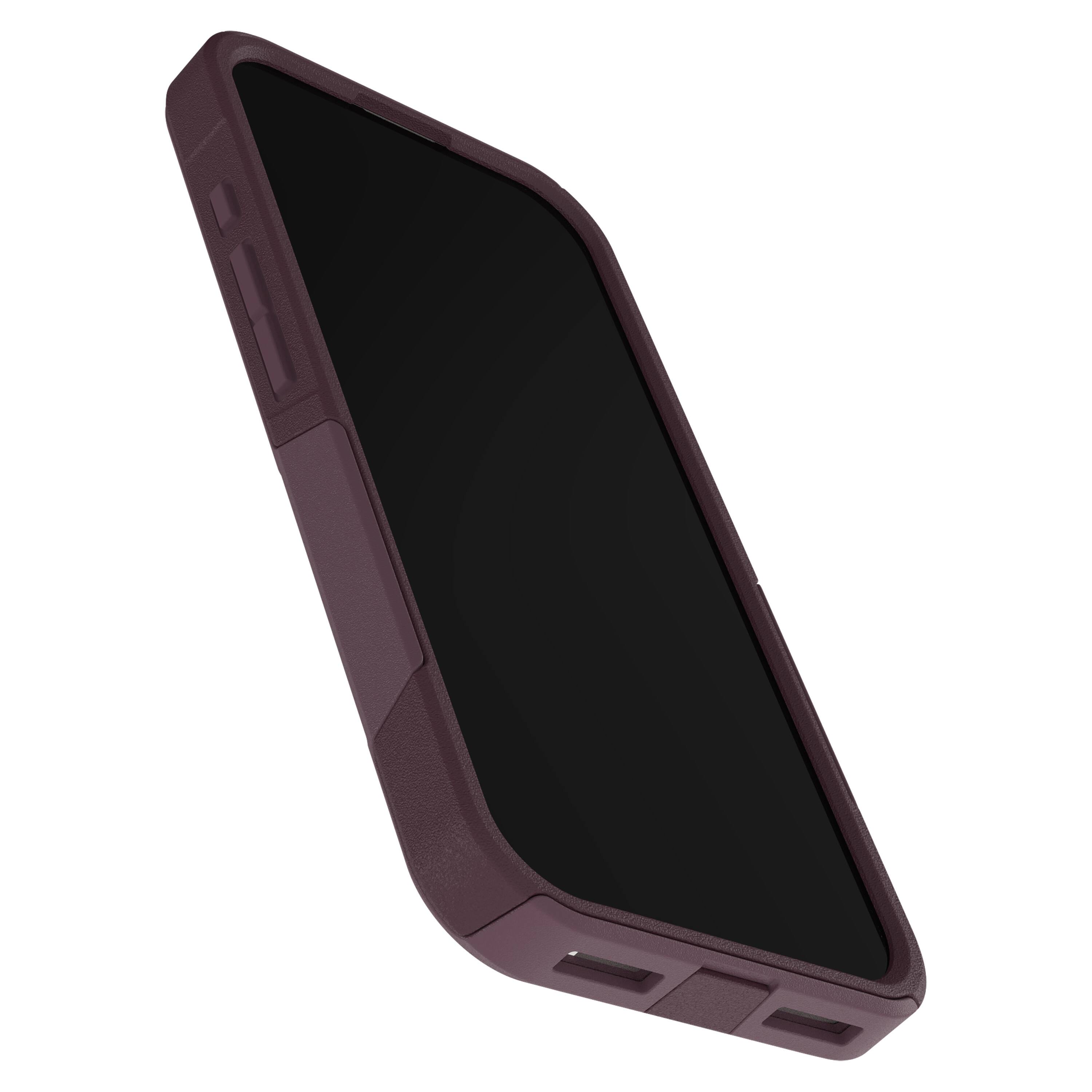 Left. OtterBox - Commuter Series Hard Shell for Apple iPhone 17 - Purple.