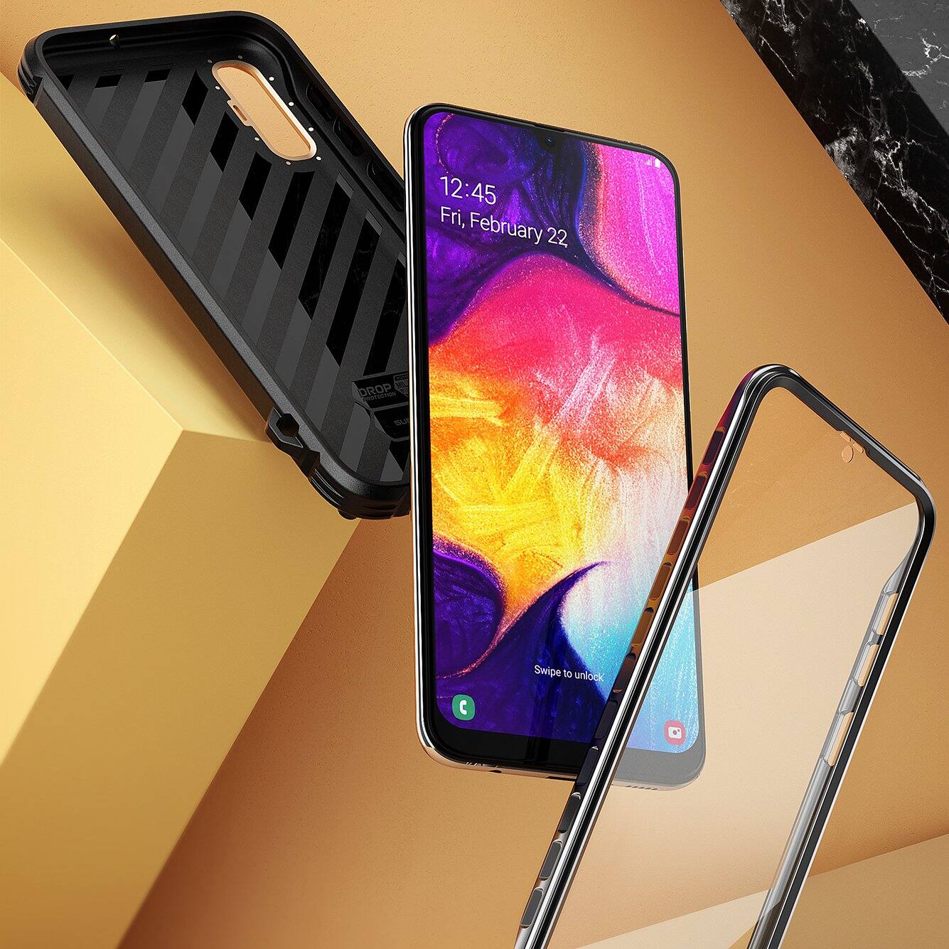 12:45  
Fri, February 22  
Swipe to unlock