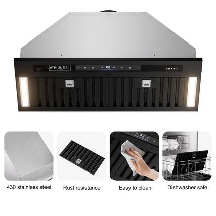 F2 BRANO
430 stainless steel
Rust resistance
Easy to clean
Dishwasher safe