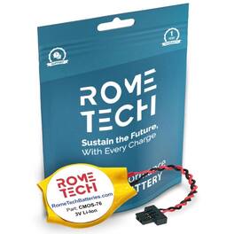 RomeTech - Replacement RTC CMOS Battery for HP (Part Number) L02772-001, 830764-001