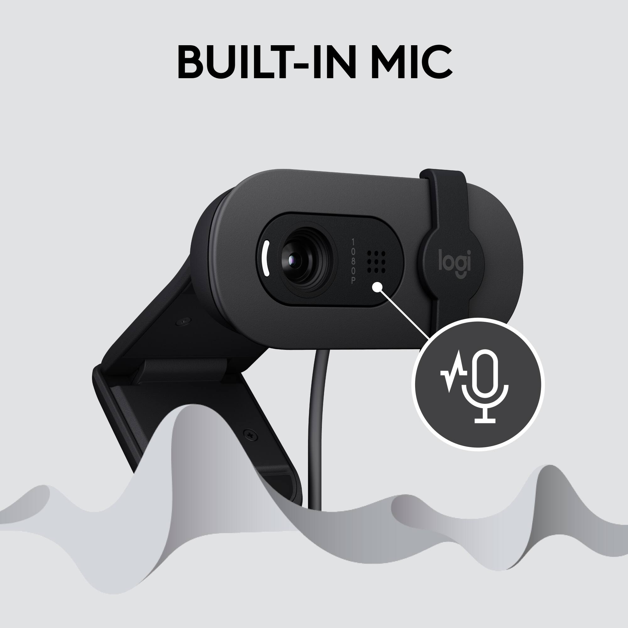 BUILT-IN MIC  
1080P  
logi