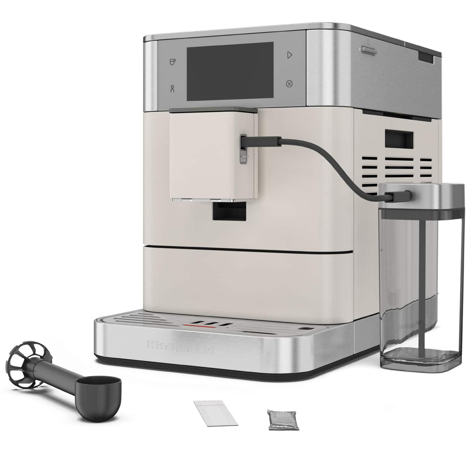 KitchenAid - Fully Automatic Espresso Machine KF8 - Porcelain White