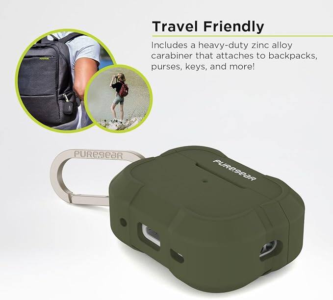 Travel Friendly

Includes a heavy-duty zinc alloy carabiner that attaches to backpacks, purses, keys, and more!