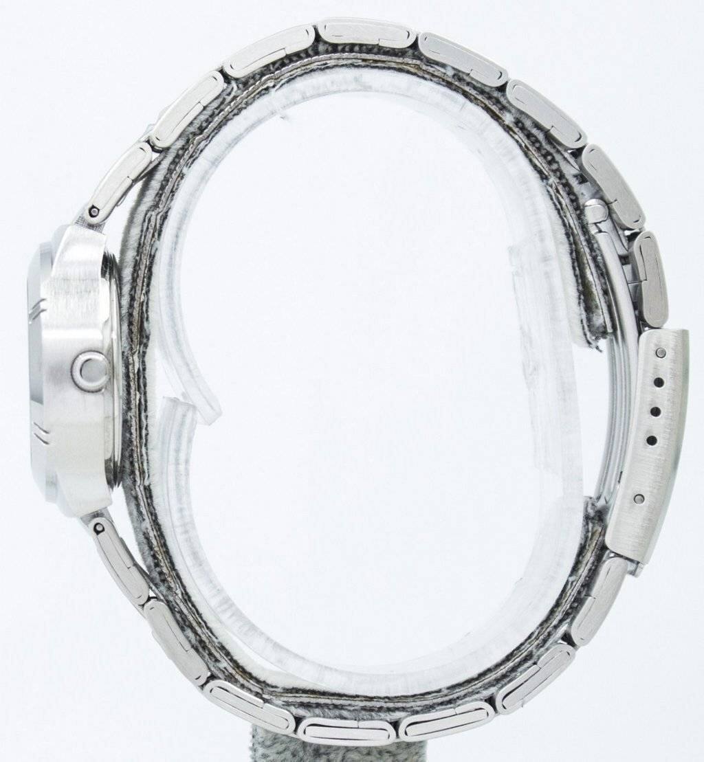 Angle. Casio - Enticer Quartz LTP-1241D-4A3 Ladies Watch Stainless Steel - Silver.