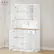 Weight: 220 lbs.
Dimensions:
- Height: 70.9"
- Width: 39.8"
- Depth: 32.3"
Shelves:
- Top shelf: 10.4" + 1.3"
- Middle shelf: 11" + 1.3"
- Bottom shelf: 14.2" + 1.3"
- Bottom shelf: 14.8" + 1.3"
Cabinets:
- Top cabinet: 12.8"
- Middle cabinet: 12.8"
- Bottom cabinet: 12.8"
Drawer:
- Width: 25"
- Depth: 14.2"
- Height: 5.7"