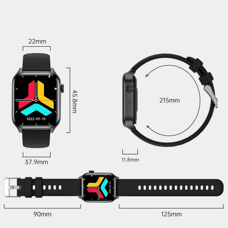 22mm  
45.8mm  
215mm  
37.9mm  
11.8mm  
90mm  
125mm