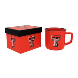 Evergreen Enterprises - Texas Tech Red Raiders 14oz. Ceramic Camp Cup with Gift Box - Multicolor