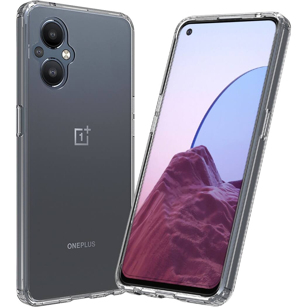 Alt View 16. SaharaCase - Hybrid-Flex Hard Shell Series Case for OnePlus Nord N20 5G - Clear.