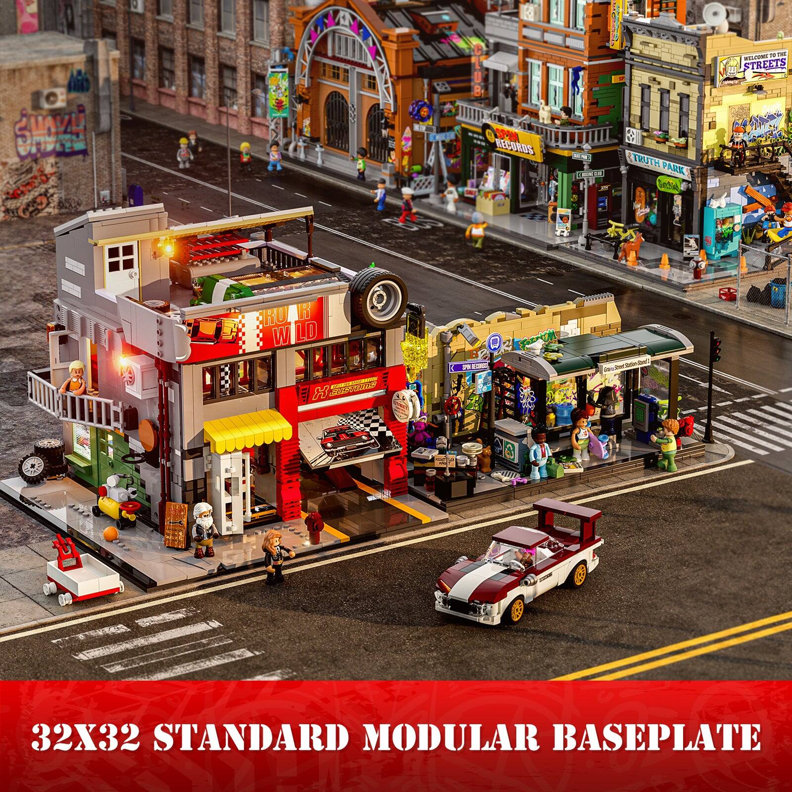 A 2u AN LLUB B 0 SPOM RECORBS U CNO . TRUH PARK letal TV THE WELCHME B STREETS A : RU I W LD SEN sk H 0 D F a erbb ! G 32X32 STANDARD MODULAR BASEPLATE