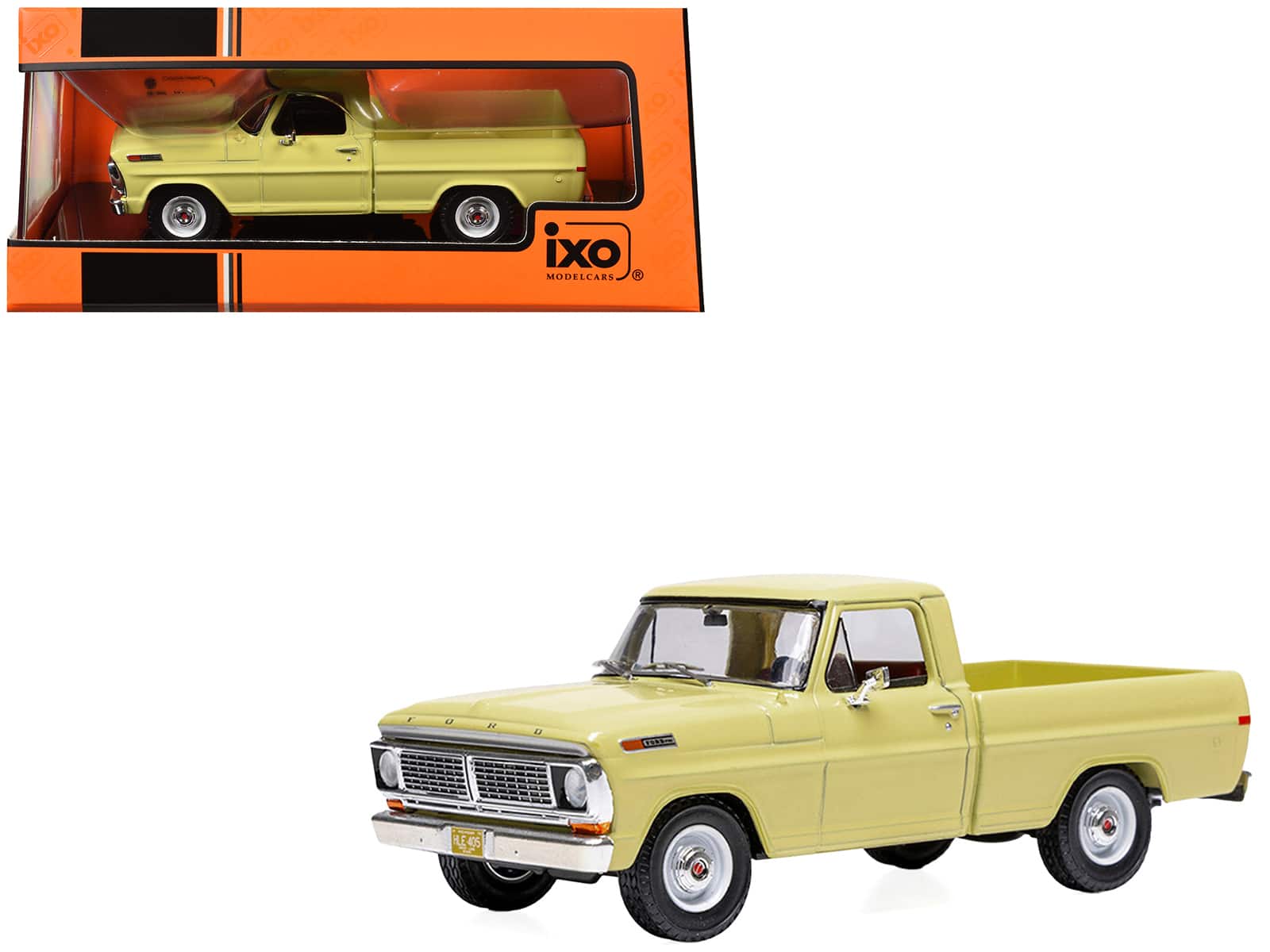 1970 Ford F-100 Pickup Truck Yellow 1/43 Diecast Model by IXO Models price history on PriceWatchPro