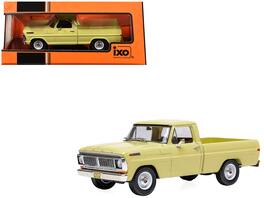 1970 Ford F-100 Pickup Truck Yellow 1/43 Diecast Model by IXO Models