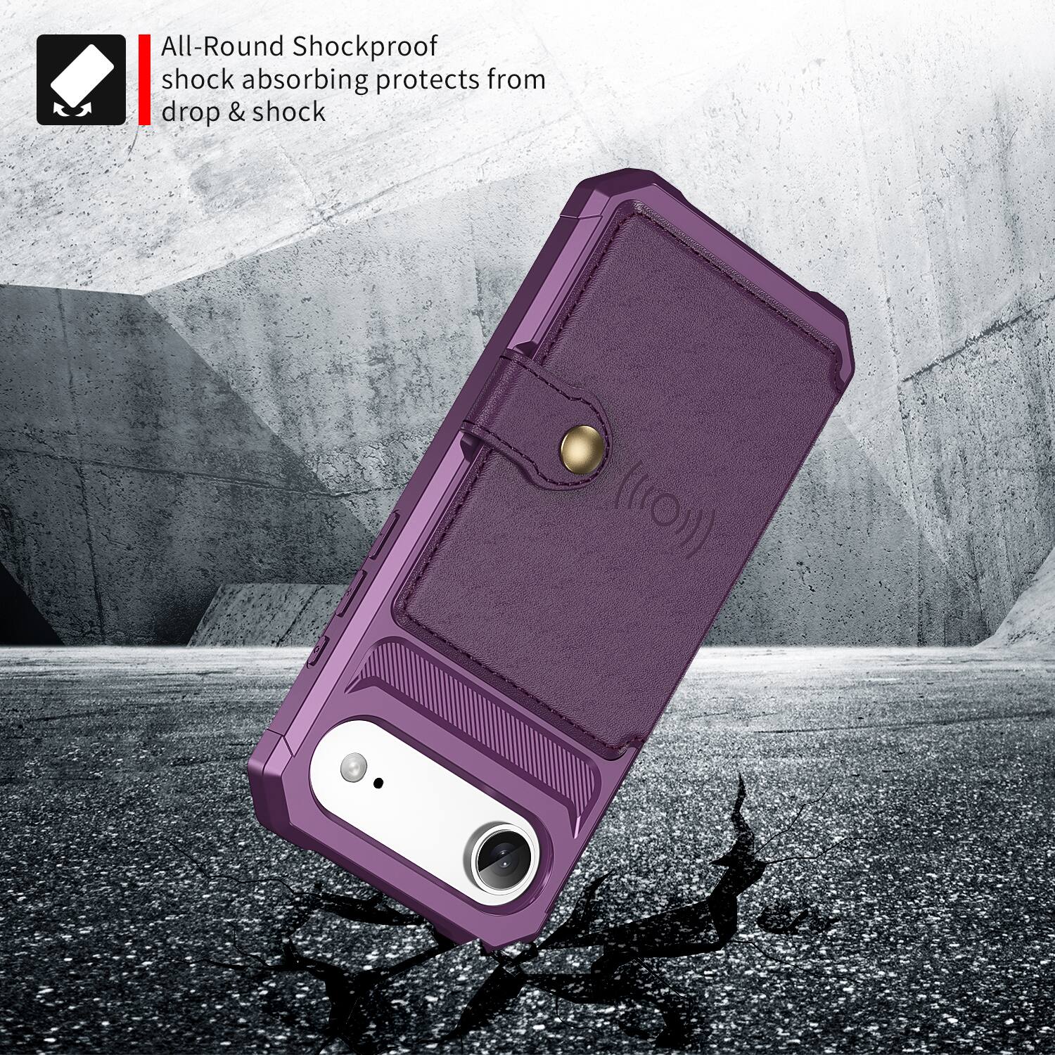 All-Round Shockproof shock absorbing protects from drop & shock