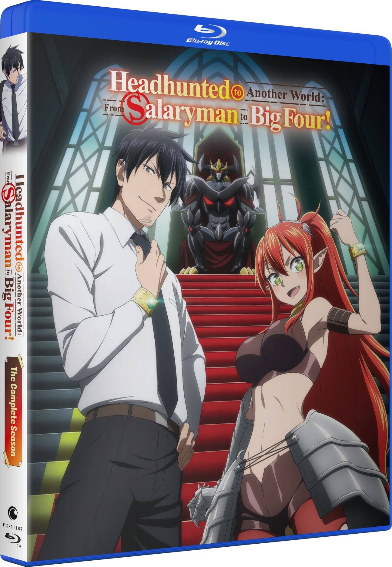 Alt View 1. Headhunted To Another World: From Salaryman To Big Four! - The Complete Season   - BLU-RAY.