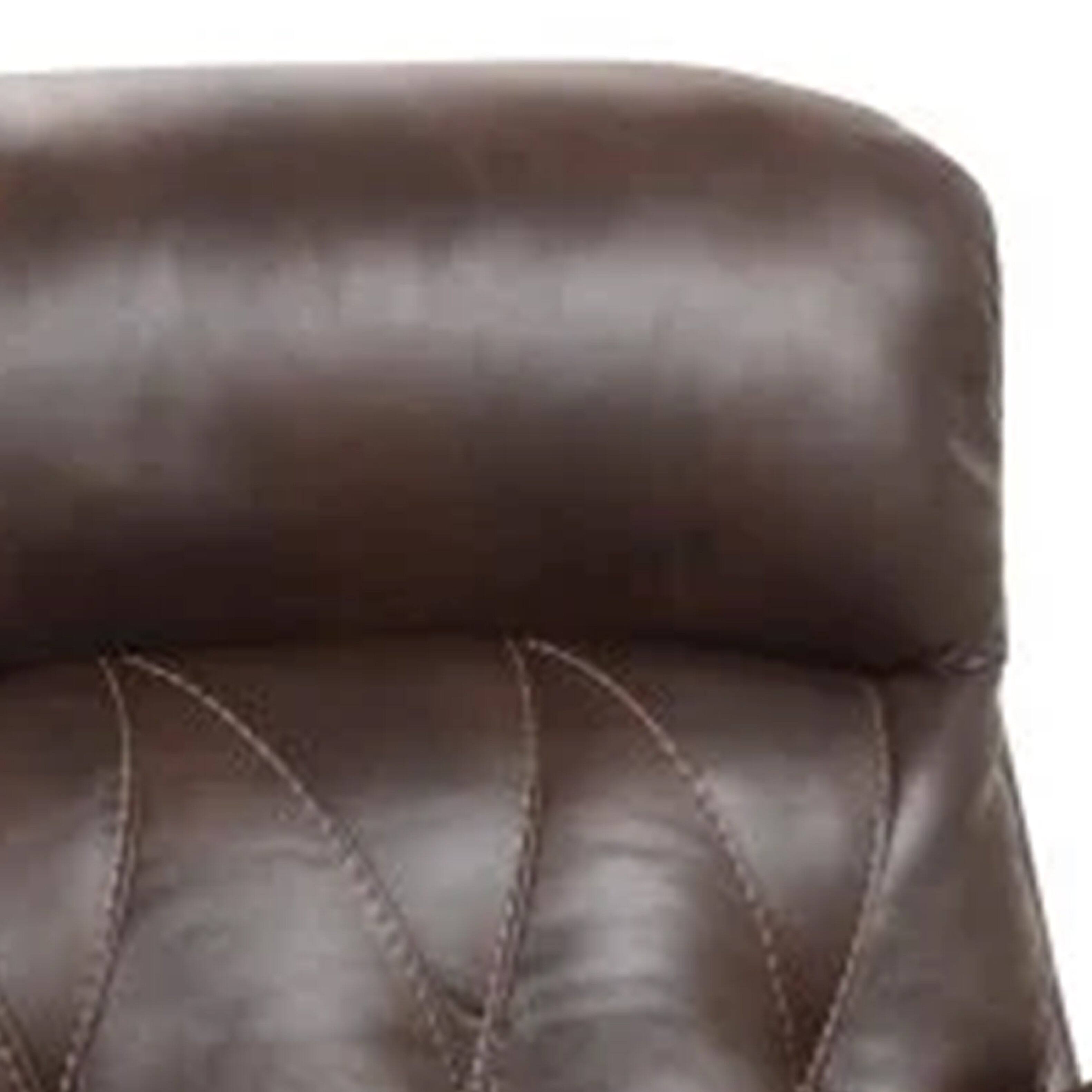 Alt View 1. Manhattan Lane - Kesy Manual Glider Recliner Chair, Pillow Top Arms - Brown.