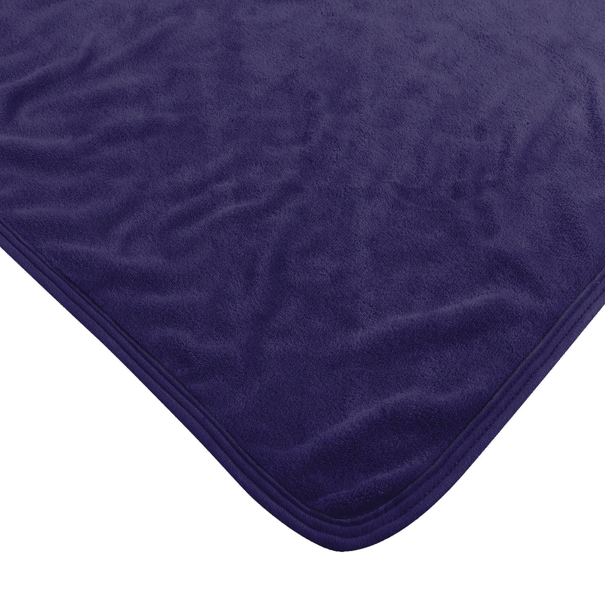 Alt View 1. Sweet Home Collection - NBA Phoenix Suns 46" x 60" Raschel Throw Blanket - Purple.