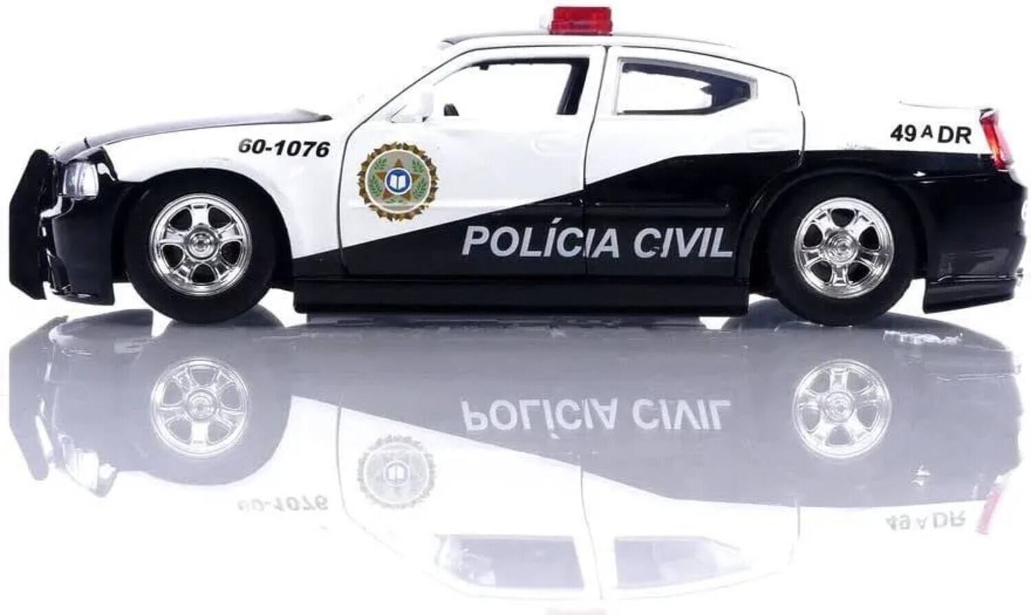 Jada Toys - Fast & Furious 5 - 1:24 2006 Dodge Charger Die-Cast Police Car - COLLECTIBLES - Multicolor