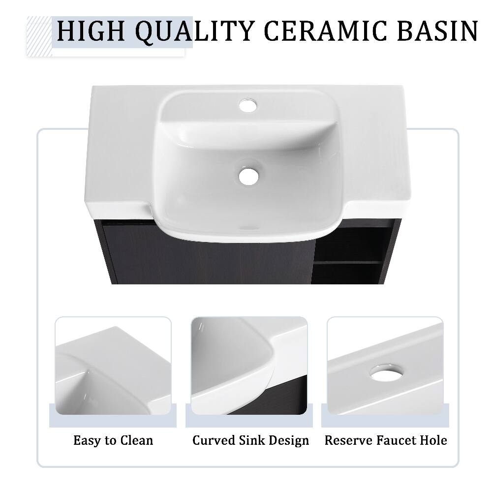 HIGH QUALITY CERAMIC BASIN

Easy to Clean
Curved Sink Design
Reserve Faucet Hole