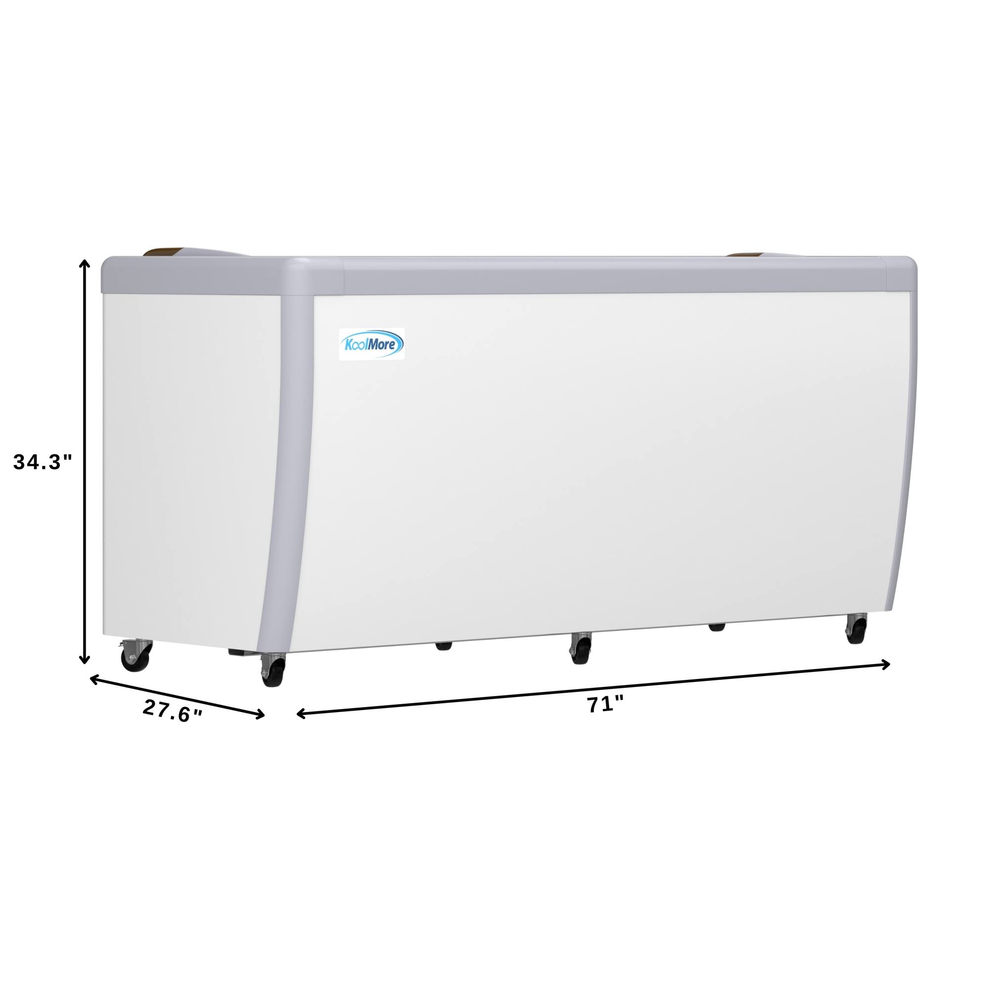 KoolMore 34.3" 27.6" 71"