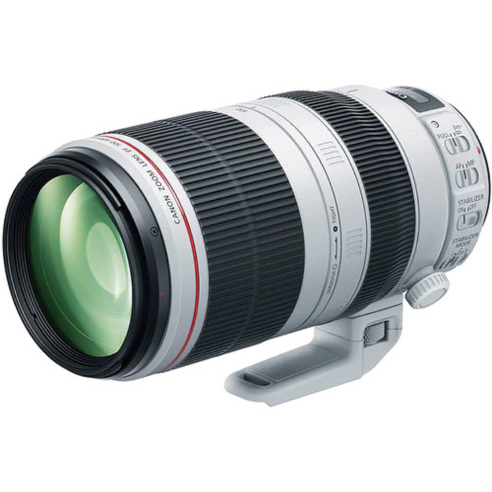 Canon EF100 400mm F4.5 5.6L IS II USM Telephoto Zoom Lens for EOS
