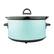 Back. Brentwood - Brentwood 3.5 Quart Diamond Pattern Slow Cooker in Blue - Blue.