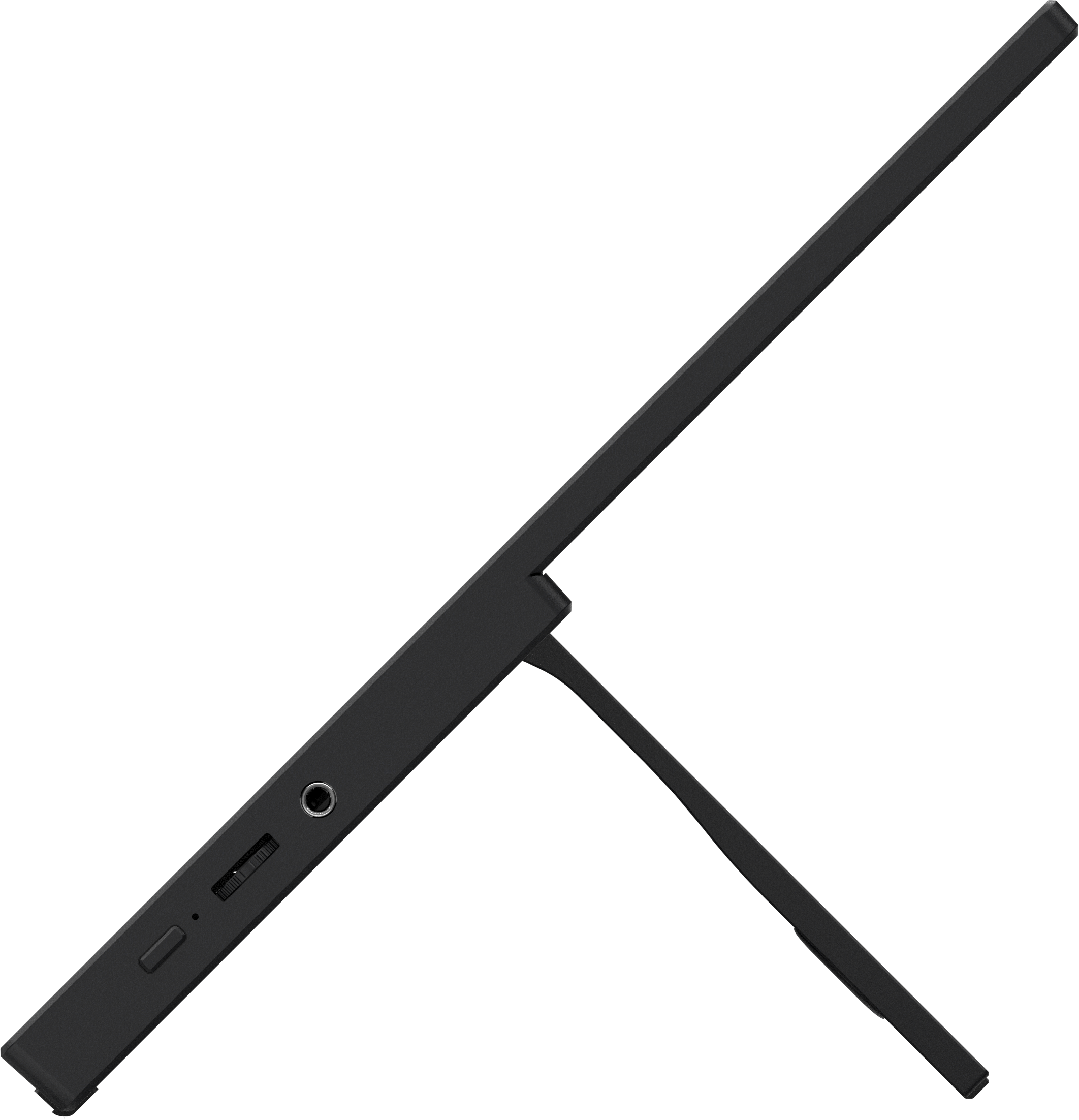 Alt View 6. MSI - Pro MP165 E6 15.6" LCD FHD 60Hz 4ms Adaptive Sync Monitor with Built-in Speakers (DisplayPort, HDMI) - Matte Black.