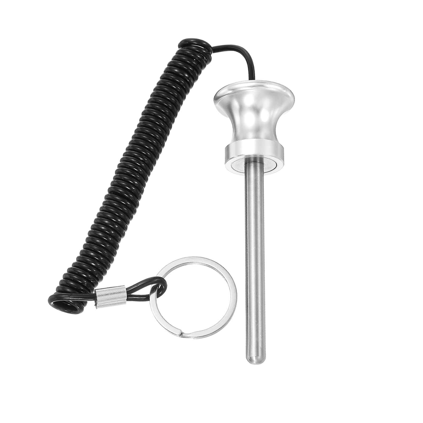 Unique Bargains - Weight Stack Pin, Gym Pin Strength Training Replacement with Pull Rope, 0.3 x 3.1 Inch for Home/Gym Machine - Silver price history on PriceWatchPro