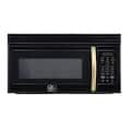 Forno Appliances - Scalo 1.6 Cu. Ft. Over-the-Range Microwave with Sensor Cooking and Auto-Defrost - Black