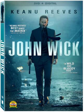 Front. John Wick - DVD.
