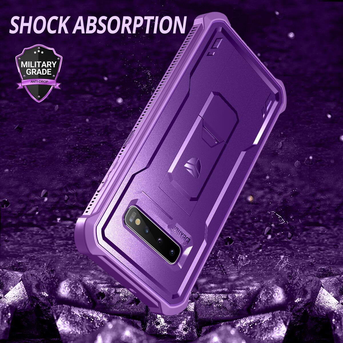 SHOCK ABSORPTION  
MILITARY GRADE  
ANTI-DROP