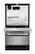 Alt View 2. KitchenAid - 18 inch 35-Lb. Ice Maker - PrintShield Stainless Finish.
