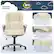 Superior Comfort Serta Always Comfortable. Thick and Soft Side Bolster Holds the body in position and makes it comfortable to sit upright for long periods. Thick Moulded Foam Armrest Reduces pressure on forearms and elbows during extended use. Extra Thick 3" Foam Seat Generous foam fill for the ultimate comfort and relaxation during extended use.