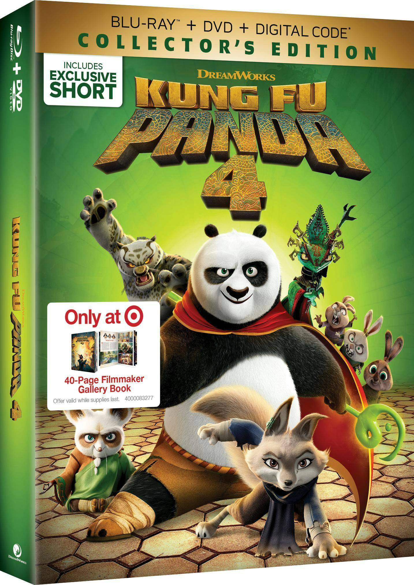 Angle. Kung Fu Panda 4 - Limited Collector's Edition [Blu-ray].